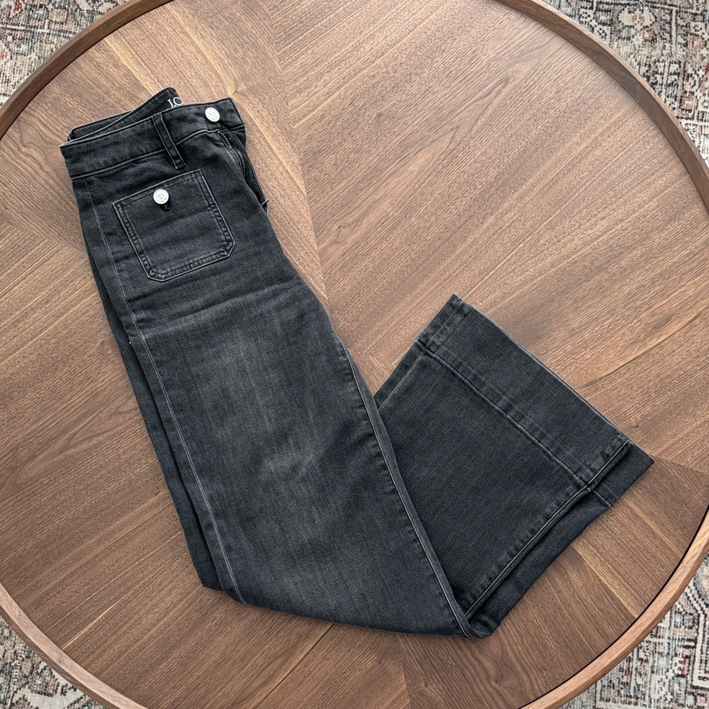 Jcrew black denim trouser